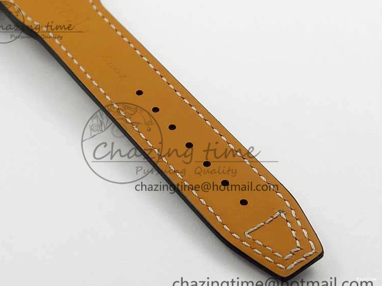 MIROTIME 0103 Pilot Chrono IW377726 ZF 1:1 Best Edition Green Dial on Brown Leather Strap A Trendsetting 7125